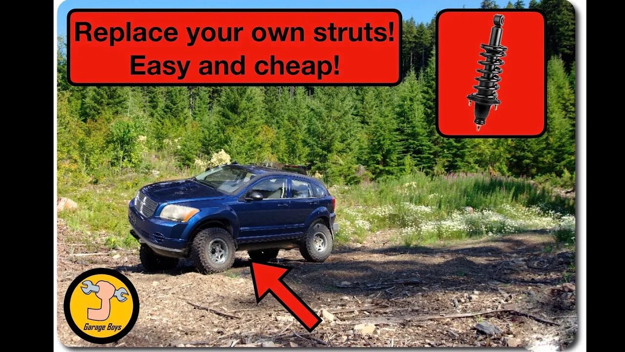 How To Replace Shock Struts On A Dodge Caliber