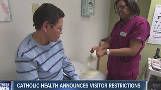 Catholic Health announces visitor restrictions