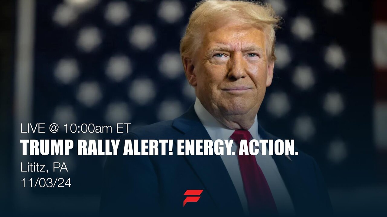 PRESIDENT TRUMP RALLY IN LITITZ, PA | 3 NOVEMBER 2024