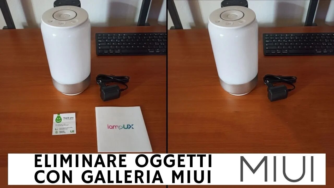 Eliminare oggetti e persone da immagine su MIUI