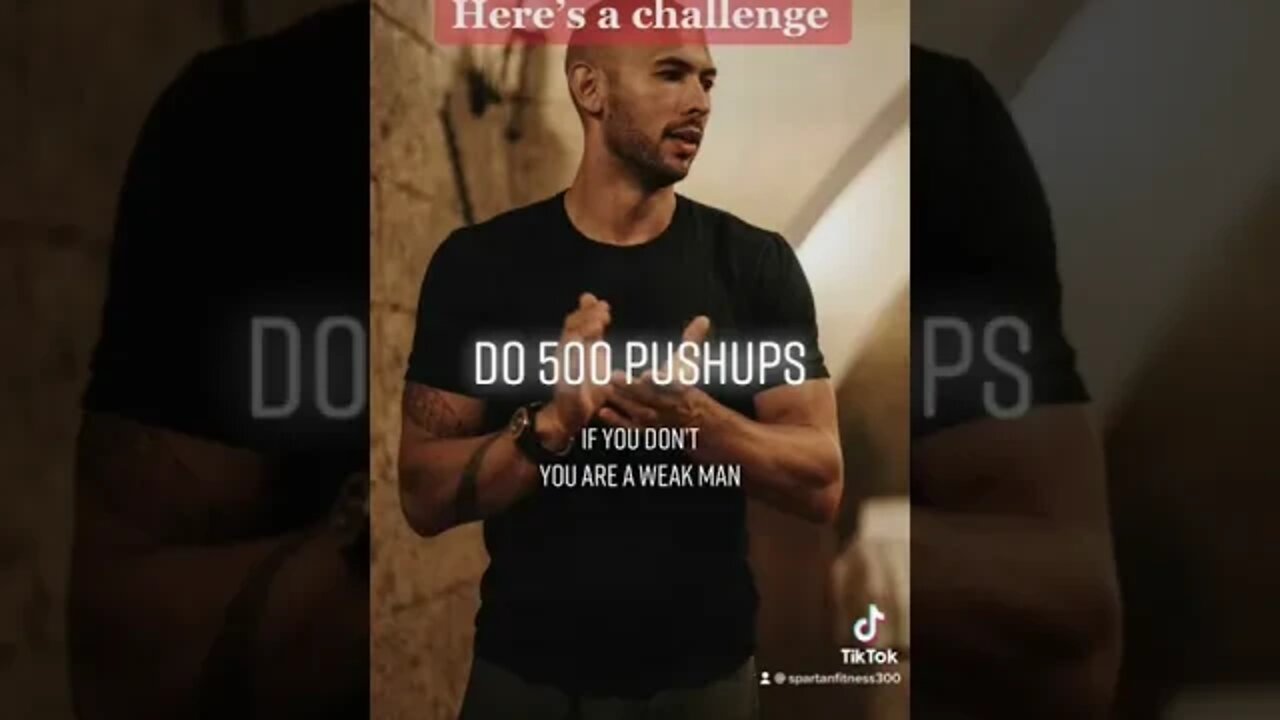 Here’s a challenge | 500 pushups