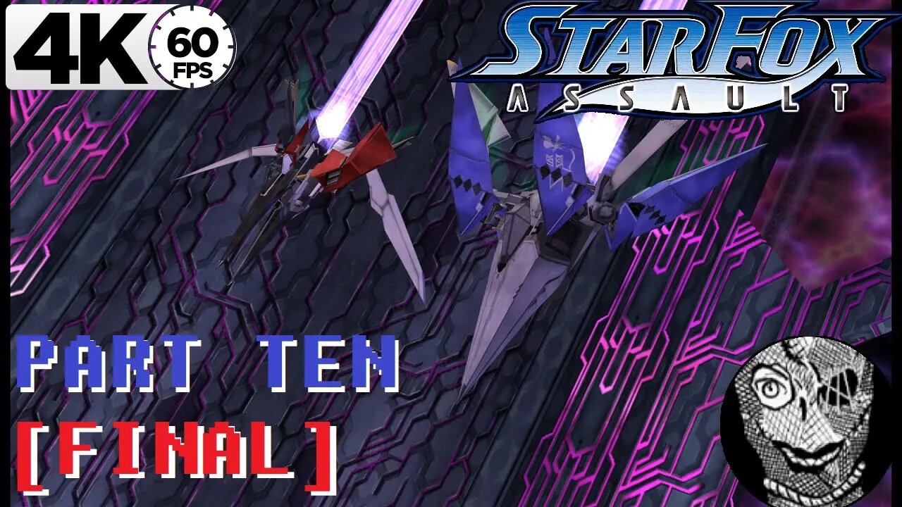 (PART 10 FINAL) [Mission 10: Defeat the Aparoid Queen] Star Fox: Assault 4k60fps