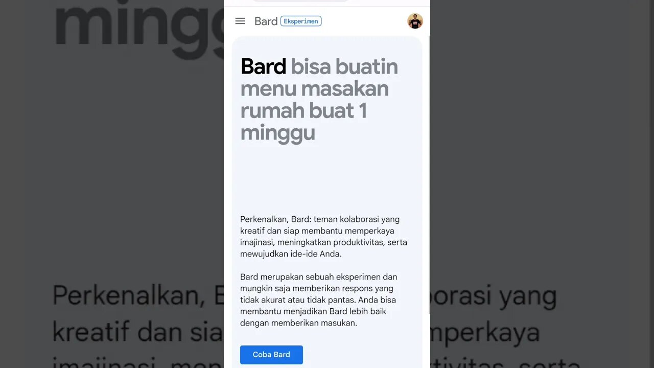 Yuk Cobain Bard Mesin AI Google, Canggih Banget