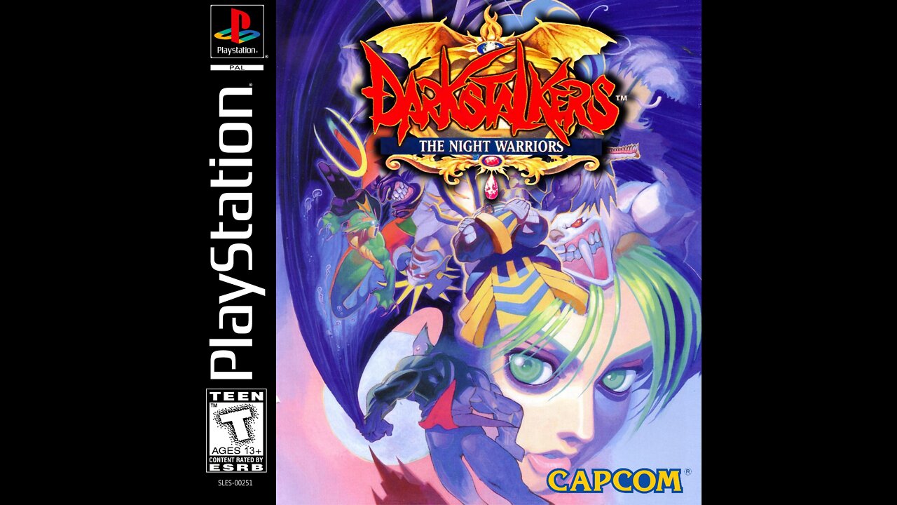 Darkstalkers: The Night Warriors Playstation