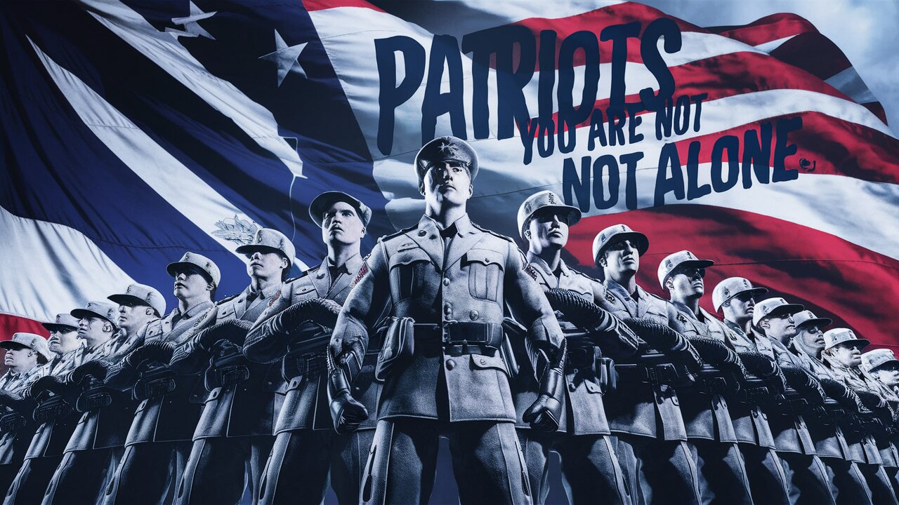 PATRIOTS AWAKENED YOU ARE NOT ALONE