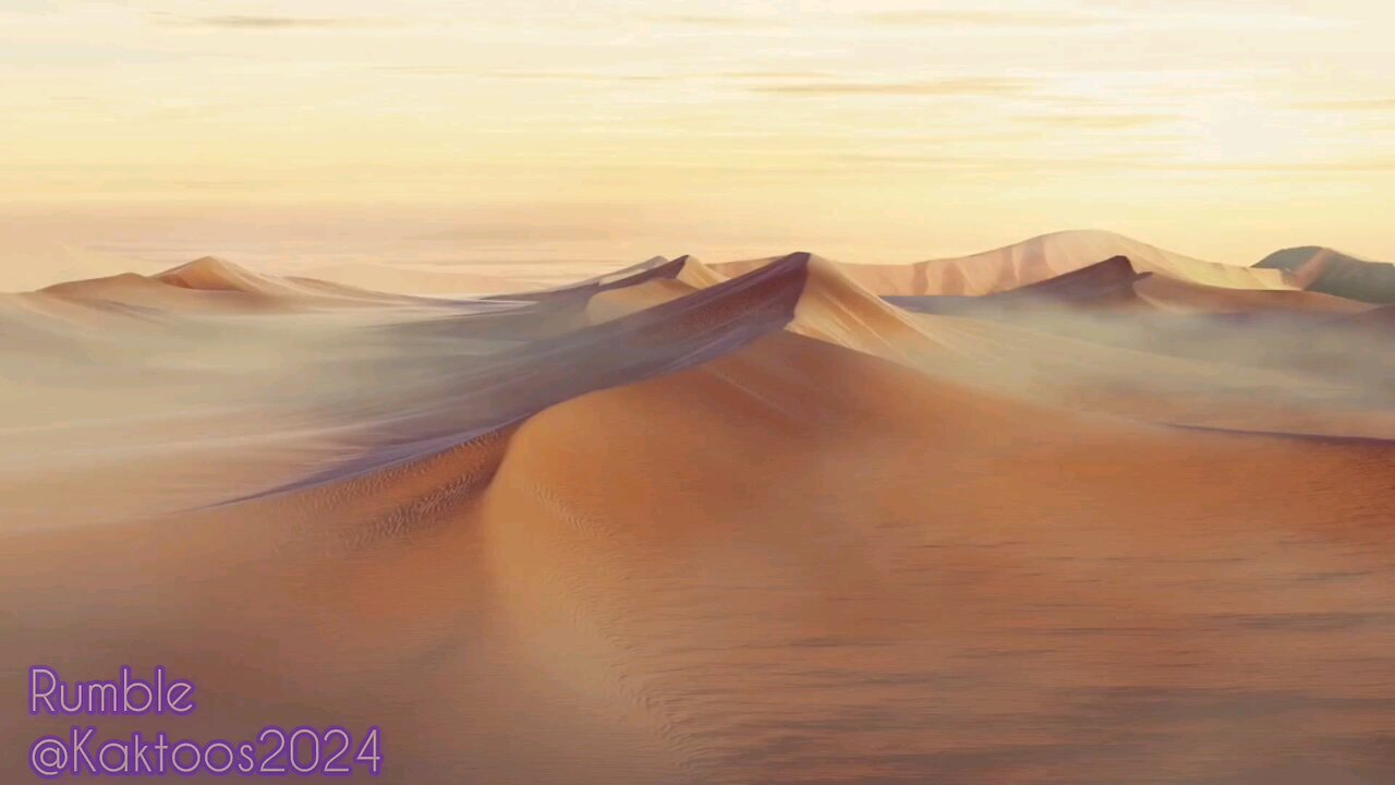 Beautiful desert vidoe