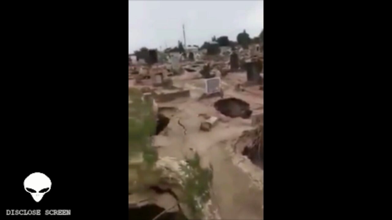 Entire graveyard in Indonesia dug up over night with all coffins/corpses missing.