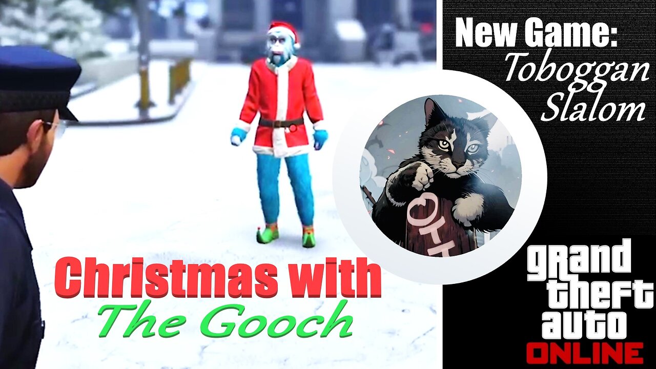 I Suck at 🤢 Grand Theft Auto Online 🤢Christmas with the Gooch #gtagooch