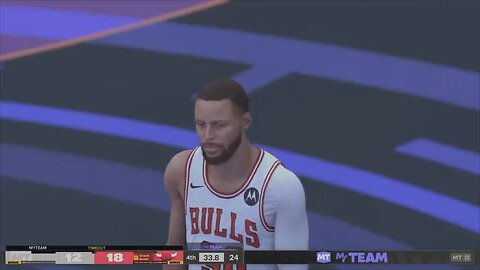 NBA 2k24 MyTeam Clutch Time Gameplay No Commentary Just Basketball #relatablehustle #nba2k24 #ps5