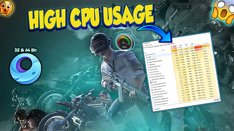 GAMELOOP ||PUBGMOBILE || HOW TO FIX HIGH CPU USAGE || LOW END PC || WIN 10 & 11 || URDU / HINDI 2025