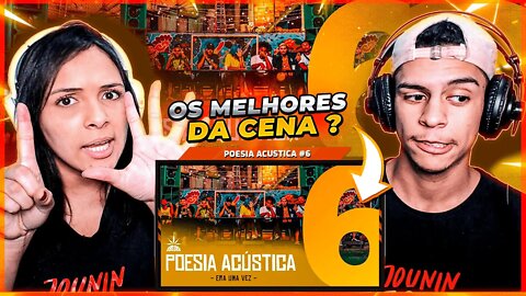 Poesia Acústica #6 - Era Uma Vez | [React em Casal] 🔥