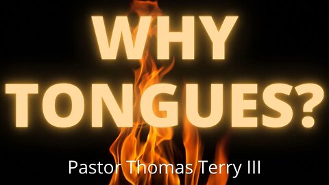 Principles of Edification- Why Tongues? - Faith Alive Fellowship | 4/24/2022