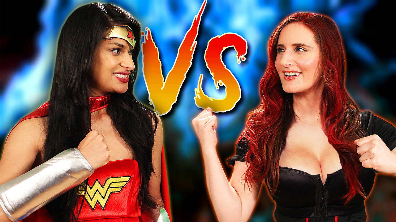 WONDER WOMAN vs JEAN GREY - Superhero Fight