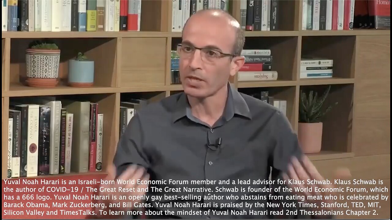 Yuval Noah Harari | "Humans Are Now Hackable Animals. The Whole Idea That Humans Have a Soul or Spirit and They Have Free Will So Whatever I Choose Whether In the Election or Wether In the Supermarket, That's Over."