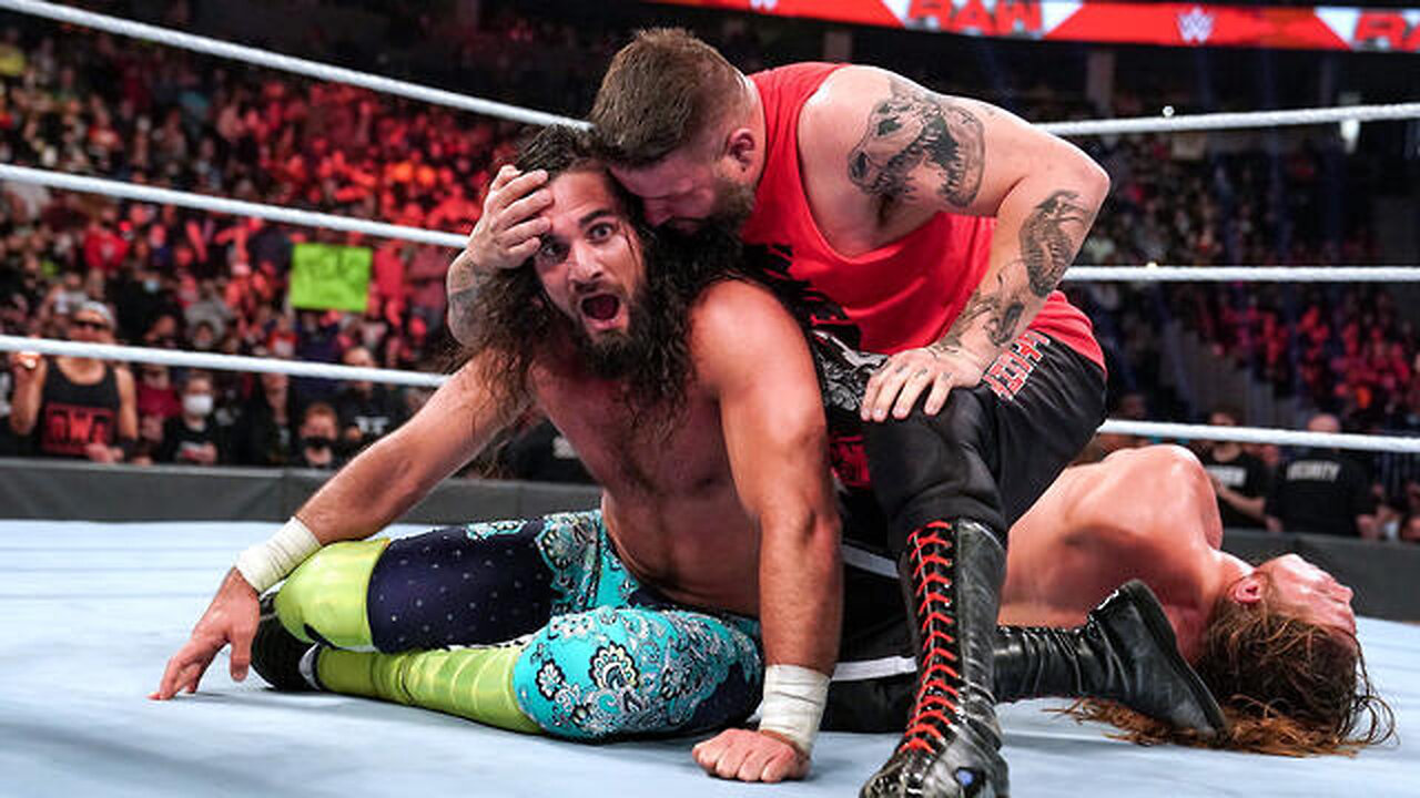 Kevin Owens and Seth “Freakin” Rollins’ roller coaster night on Raw @WWE