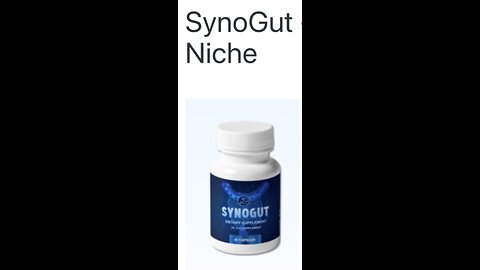 SynoGut a Dietary Supplement made with pure organic plants