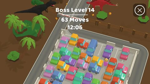 Parking Jam 3D-Boss level 14