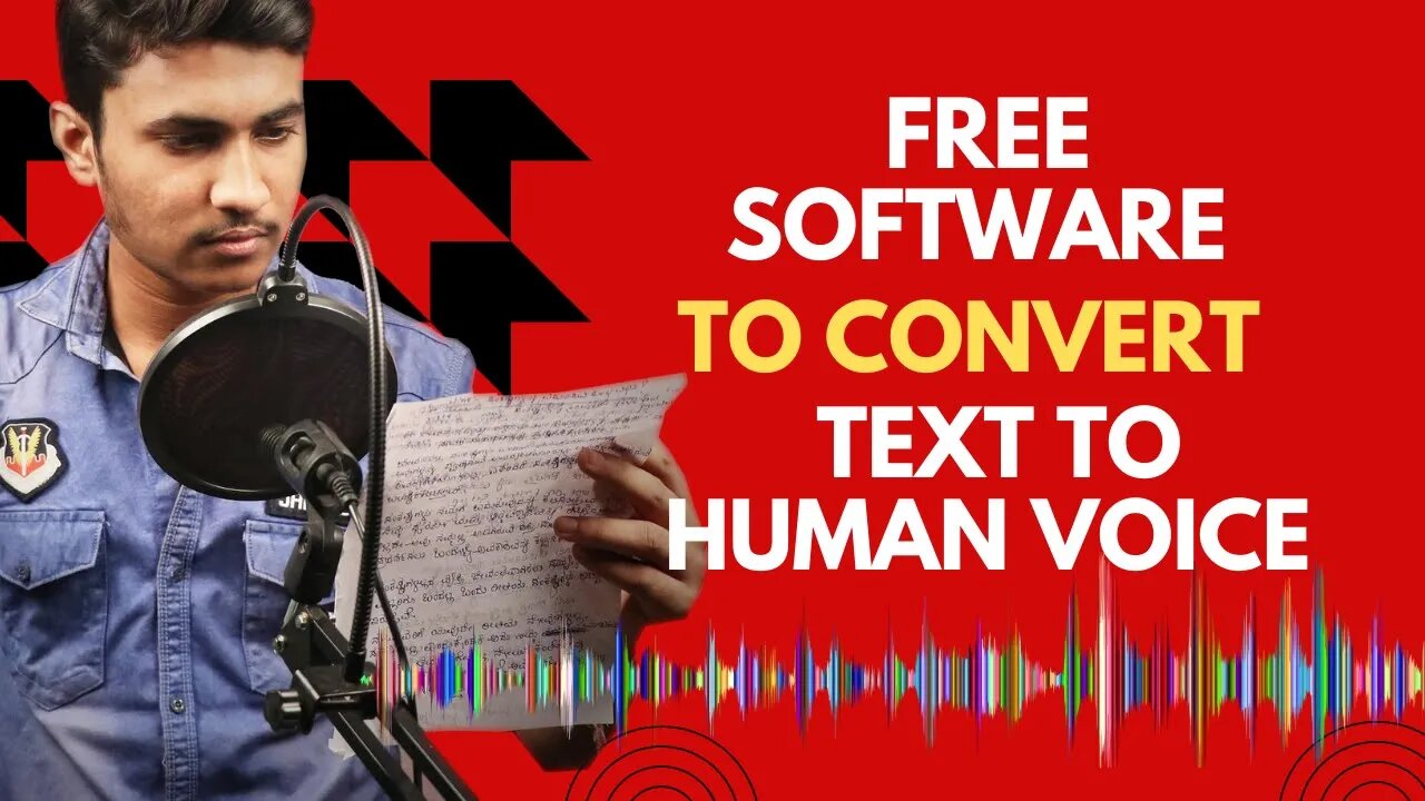 How to Convert Text to Human Voice - YouTube Voice over