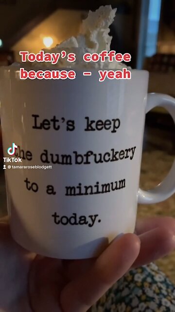 I saw this cup @ my BFFs & had to have it👏🏻