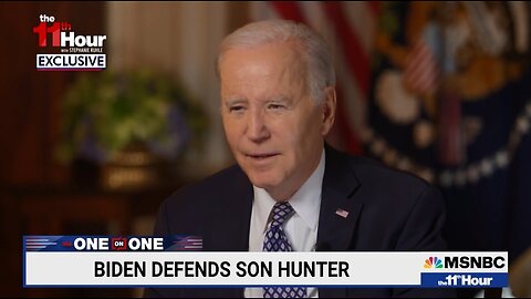 Joe Biden Declares Hunter Is Innocent