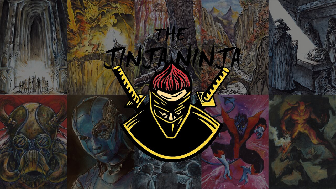 The Jinja Ninja Live Art Stream First Ever on rumble!