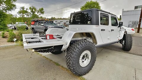 My Custom Flat Bed Jeep Gladiator is READY TO DRIVE!