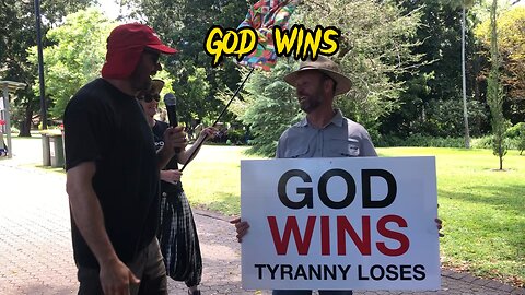 God wins tyranny loses
