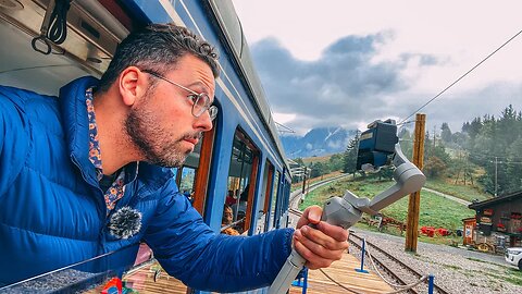 French Alps LIVE: Riding the Tramway to Mont Blanc