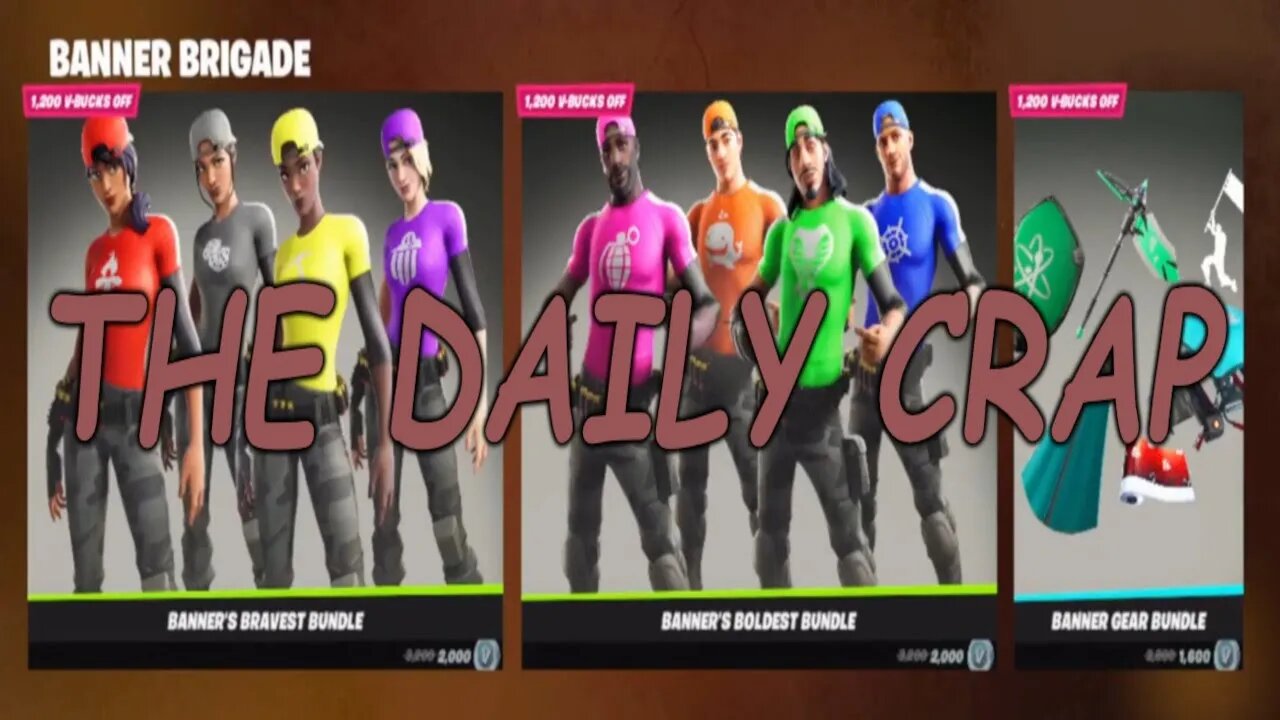 🏆💩The Daily Crap in the Item Shop of the Fortnite Store for 4/22/2023.💩🏆(No Commentary.)