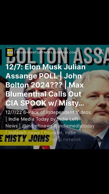 12/7: Misty Winston Visits RBN to Talk Assange & more | New Dem Leader Jeffries Controlled By Worst