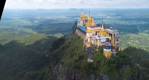 Taung kalat myanmar 🇲🇲