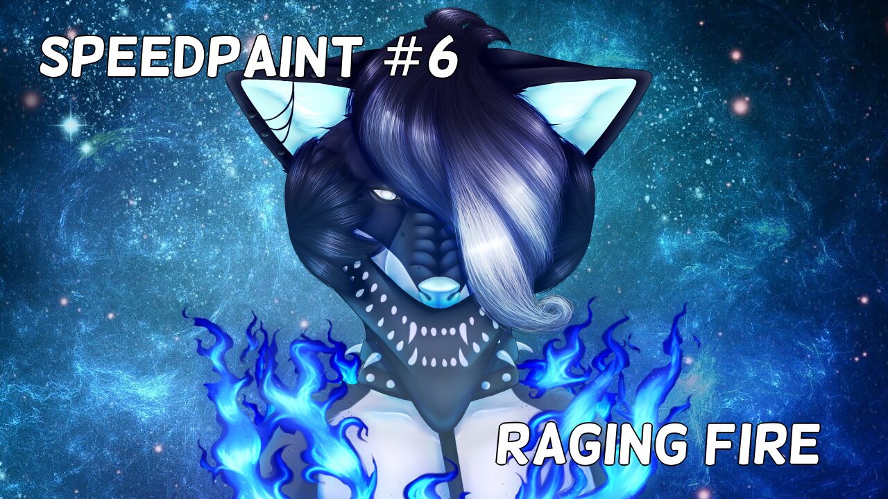 [SAI] Speedpaint #6 - Raging Fire