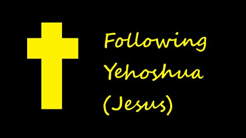 Following Christ