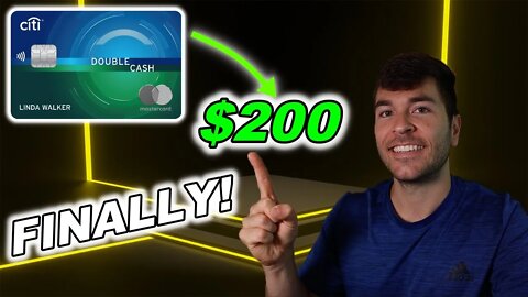NEW Citi Double Cash $200 Welcome Offer!