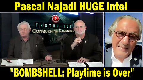 Pascal Najadi HUGE Intel June 17: "BOMBSHELL: Playtime is Over"