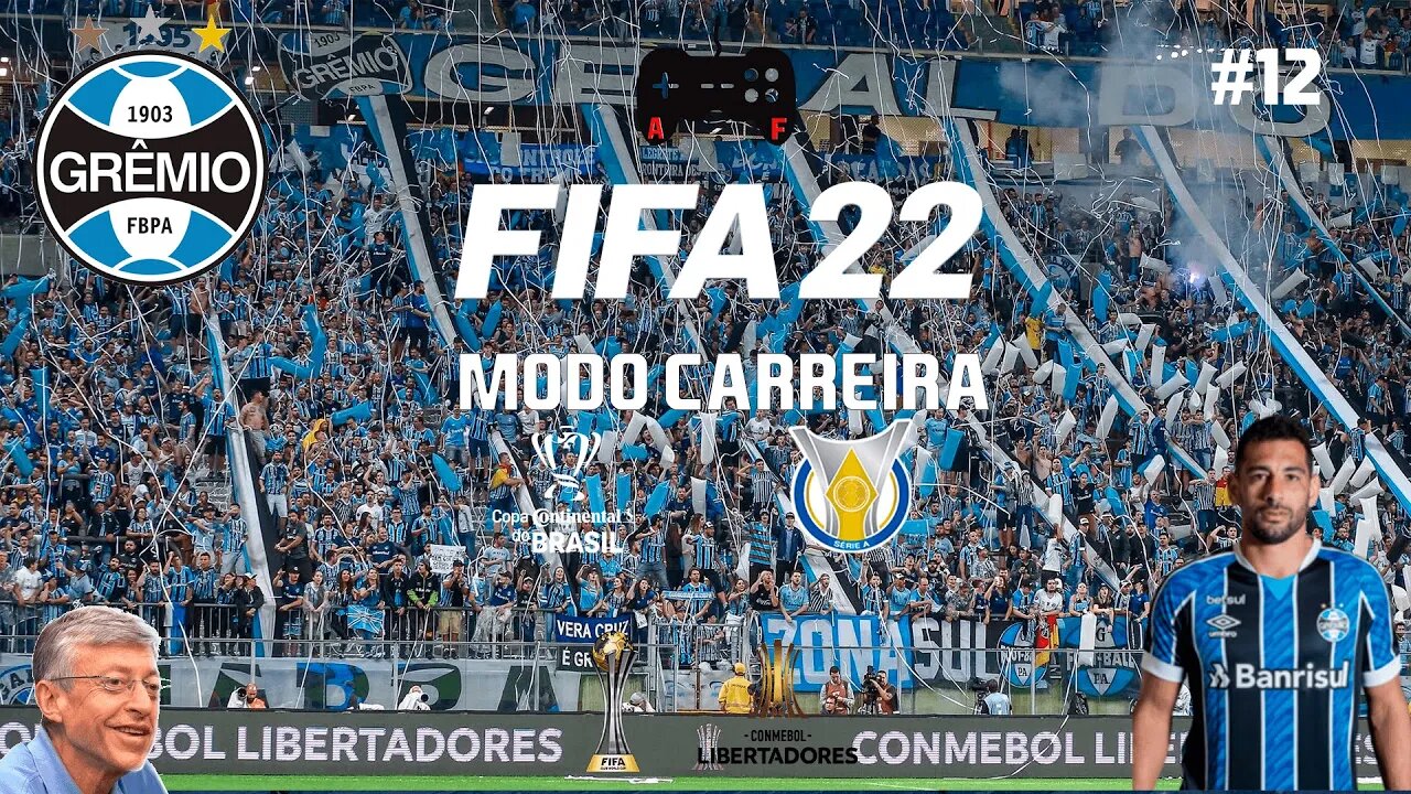 FIFA 22 Modo carreira com o Grêmio! Jogo de volta da Semifinal da copa do brasil! #12 #grêmio