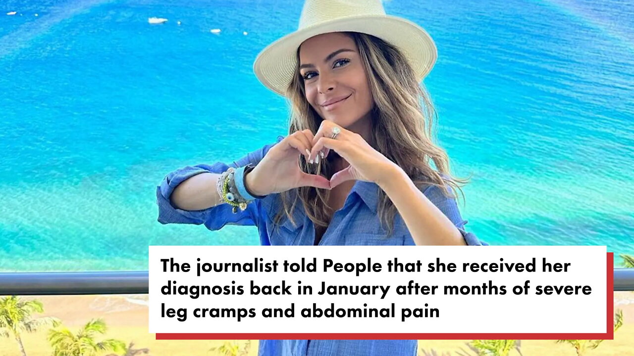 Maria Menounos reveals secret pancreatic cancer battle while expecting baby