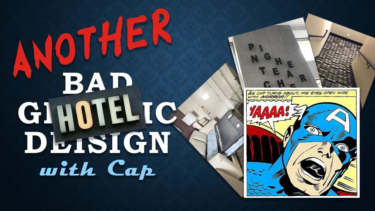 The WORST hotel stay! | Bad Graphic Design with Cap | 010