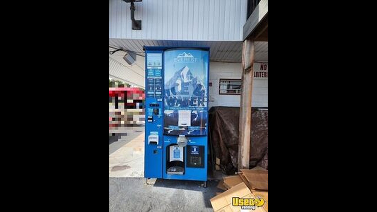 2018 Everest VX-700 Bagged Ice and Filtered Water Vending Machine For Sale in Nebraska