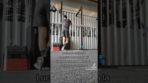 Luchando Contra la Necesidad de Probar mi Fuerza Haciendo 1 RM's Cada Vez que Voy a Entrenar 👊