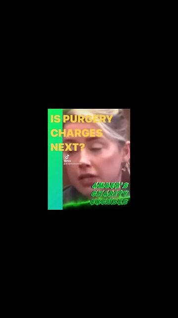 IS PURGERY CHARGES NEXT? #Amberheard #johnnydepptrial