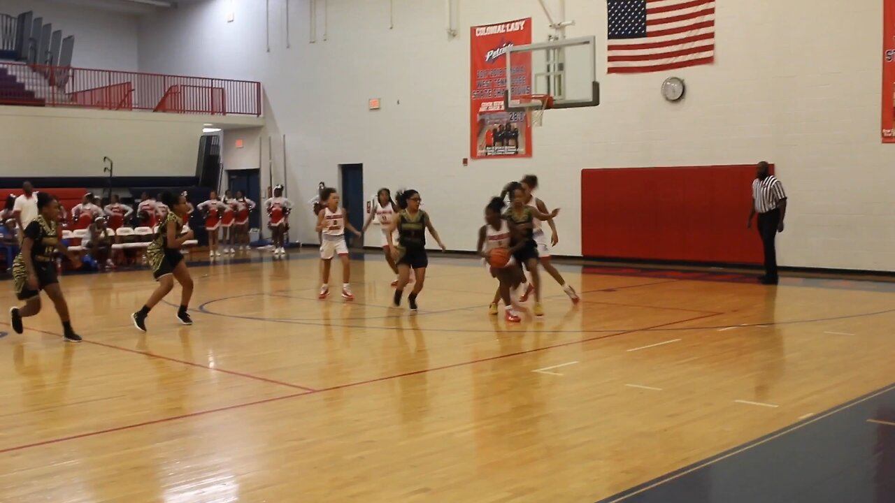 Layla Middle School Highlights vs Colonial Middle #tbpost