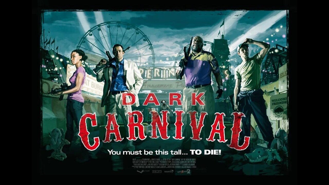 Left 4 Dead 2 Dark Carnival The Fairgrounds Pt. 2 (Normal Difficulty)