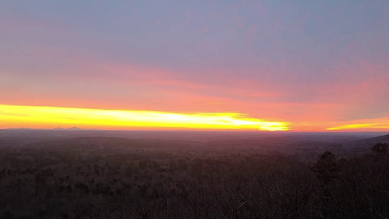 Big Canoe Time Lapse Sunrise #1 (4K) - 01/07/21