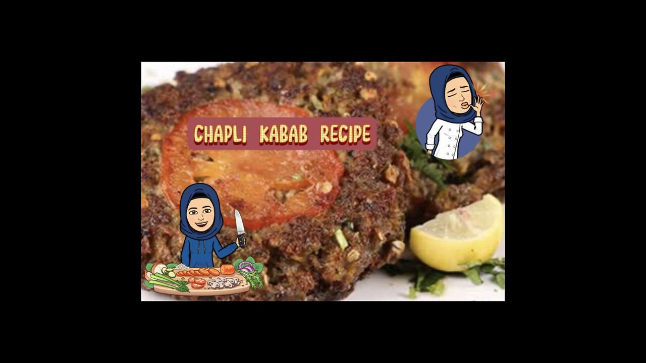 Chapli kabab recipe