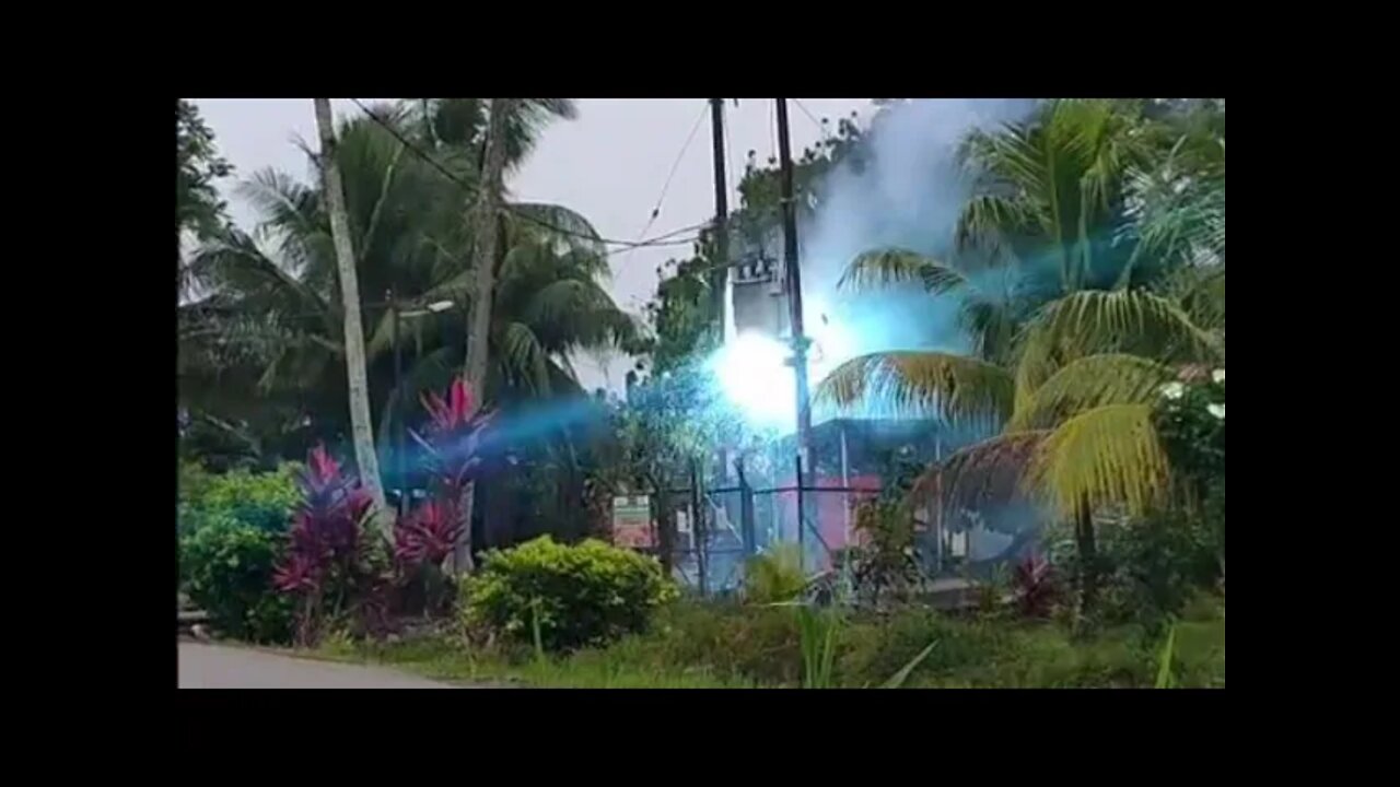 Gardu Listrik Meledak || Kembang Api