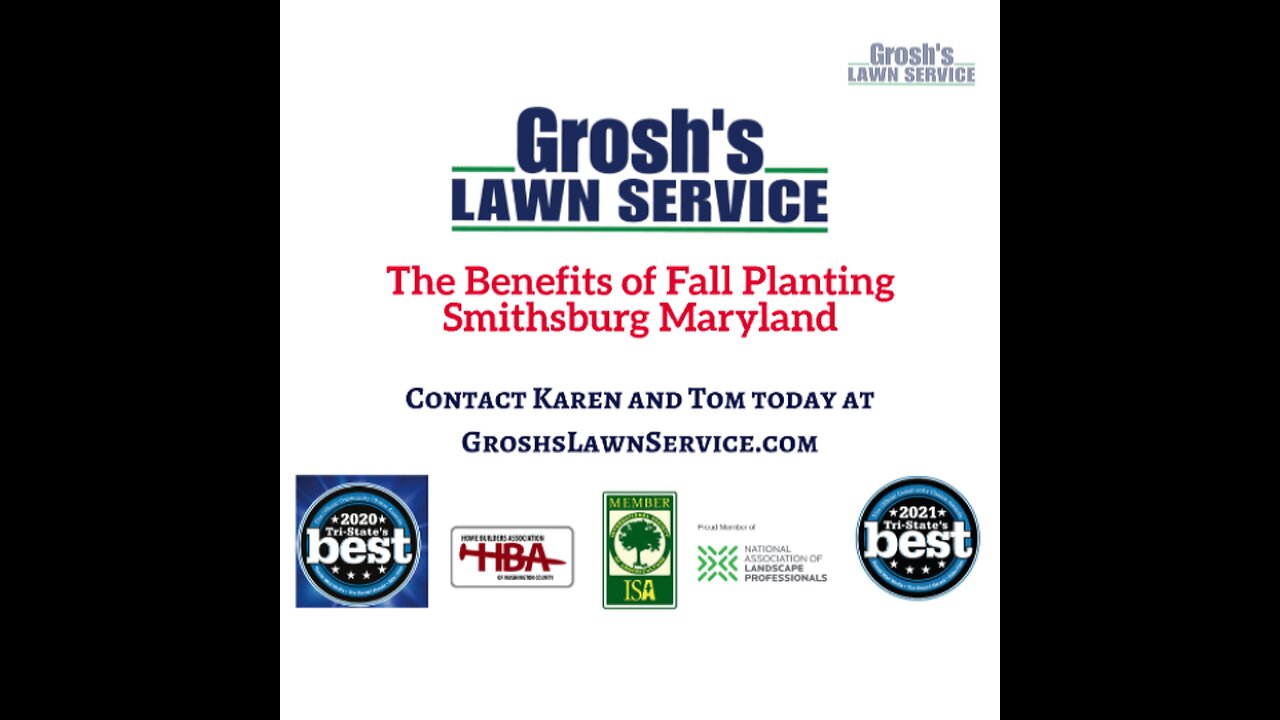 Landscape Contractor Smithsburg Maryland Fall Planting