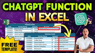 The Easy Way To Create A ChatGPT Function In Excel