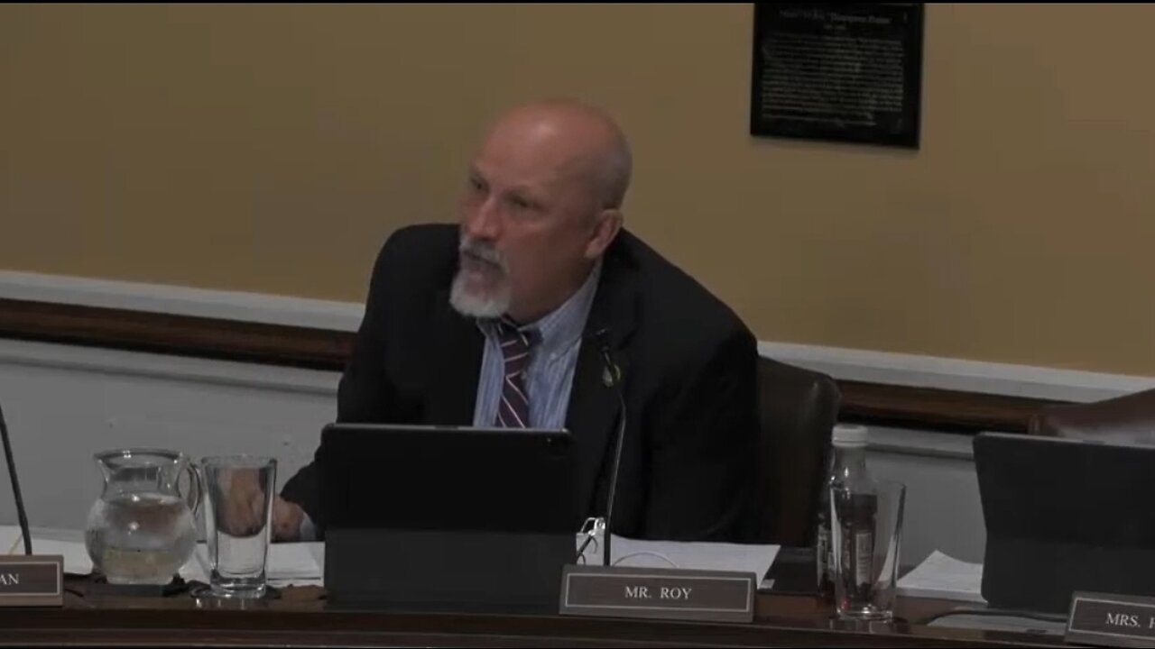 Rep Chip Roy UNLOADS On Democrats Like You've Never Seen