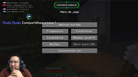 Live de Minecraft 1.15.2 com Inscritos com #eoroper #pai_eoroper #eorofamily - EP - 02